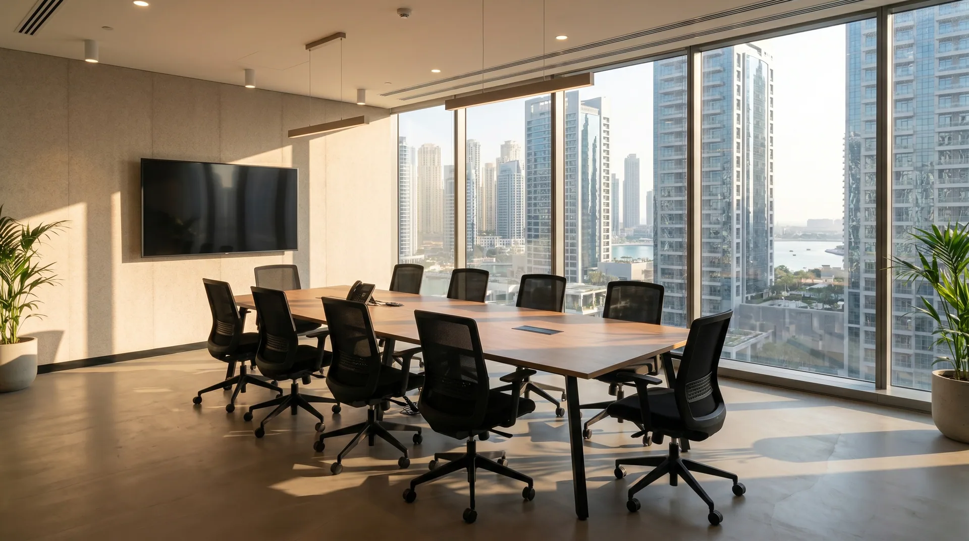 Modern business office design project image